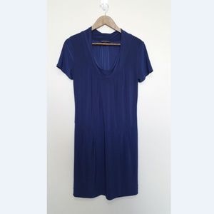 Banana Republic Navy Dress, Short Sleeve Sz Medium